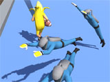 Dodging the enemies