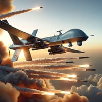 Drone Strike Military War 3D thumb