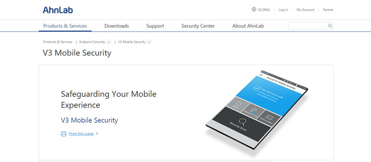 AhnLab V3 Mobile Security