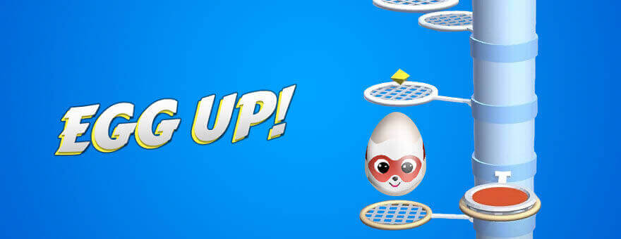 Coonster: Egg Up! 3D Bouncing Helix large