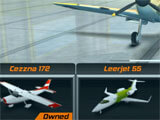 Plane selection in the game