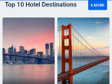 Checking out top 10 hotel destinations in Priceline: Hotel, Flight & Car