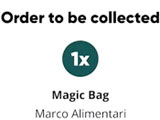 Ordering food in the app