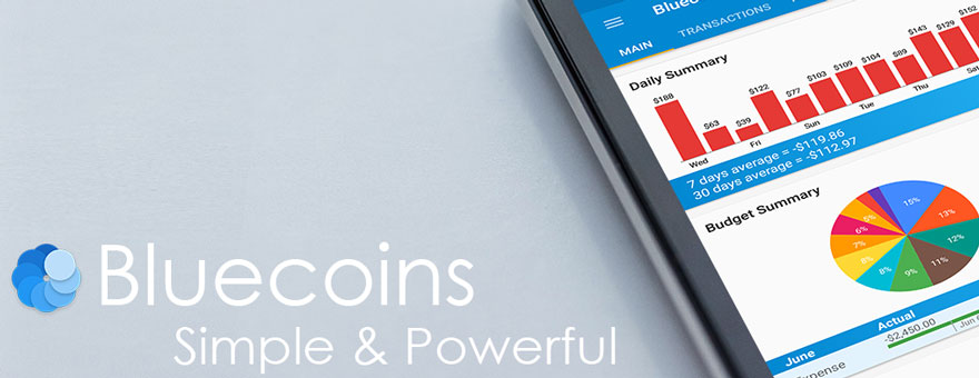Bluecoins Finance: Budget, Mon thumb