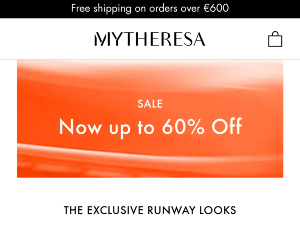 Mytheresa online sale up 60%
