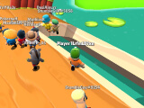 Running to the finish line in Stumble Guys
