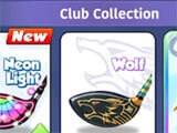Golf club collection in the game