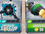 Enhancing the plane in the game