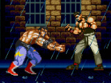 Fighitng bosses in Streets of Rage 2 Classic