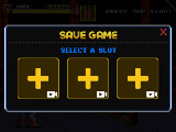 Saving your game in Streets of Rage 2 Classic