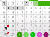 Adding color in the numbers