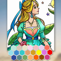 Princess Coloring: Drawing Game thumb