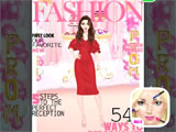 Adding model's picture in the magazine