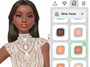 Dressing up the model