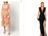 Shopping for dresses in the app