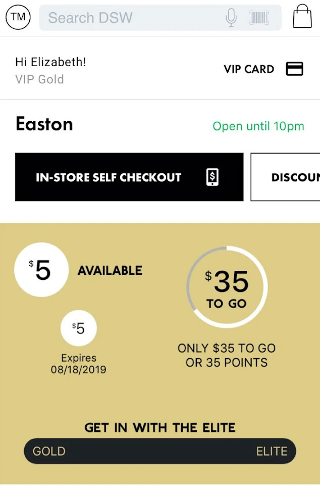 DSW Designer Shoe Warehouse Apps4Style