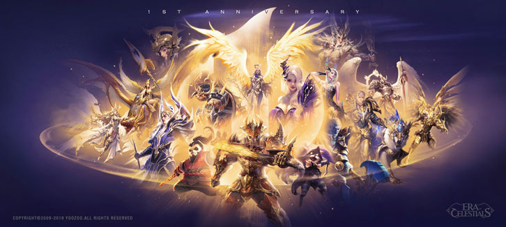 Celebrating Era of Celestials' First Anniversary