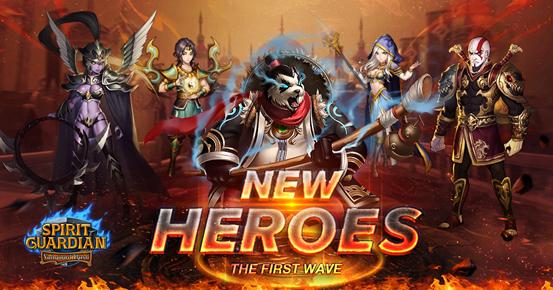 New Heroes Arrived in Spirit Guardian: Vanguard Rush