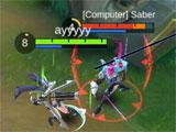 Locked into an intense fight in Mobile Legends Mobile Legends locked into an intense fight