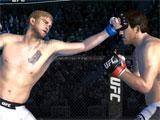 EA Sports UFC throwing a punch