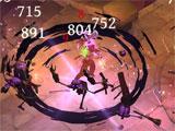 Decimating foes in Bladebound Bladebound decimating foes