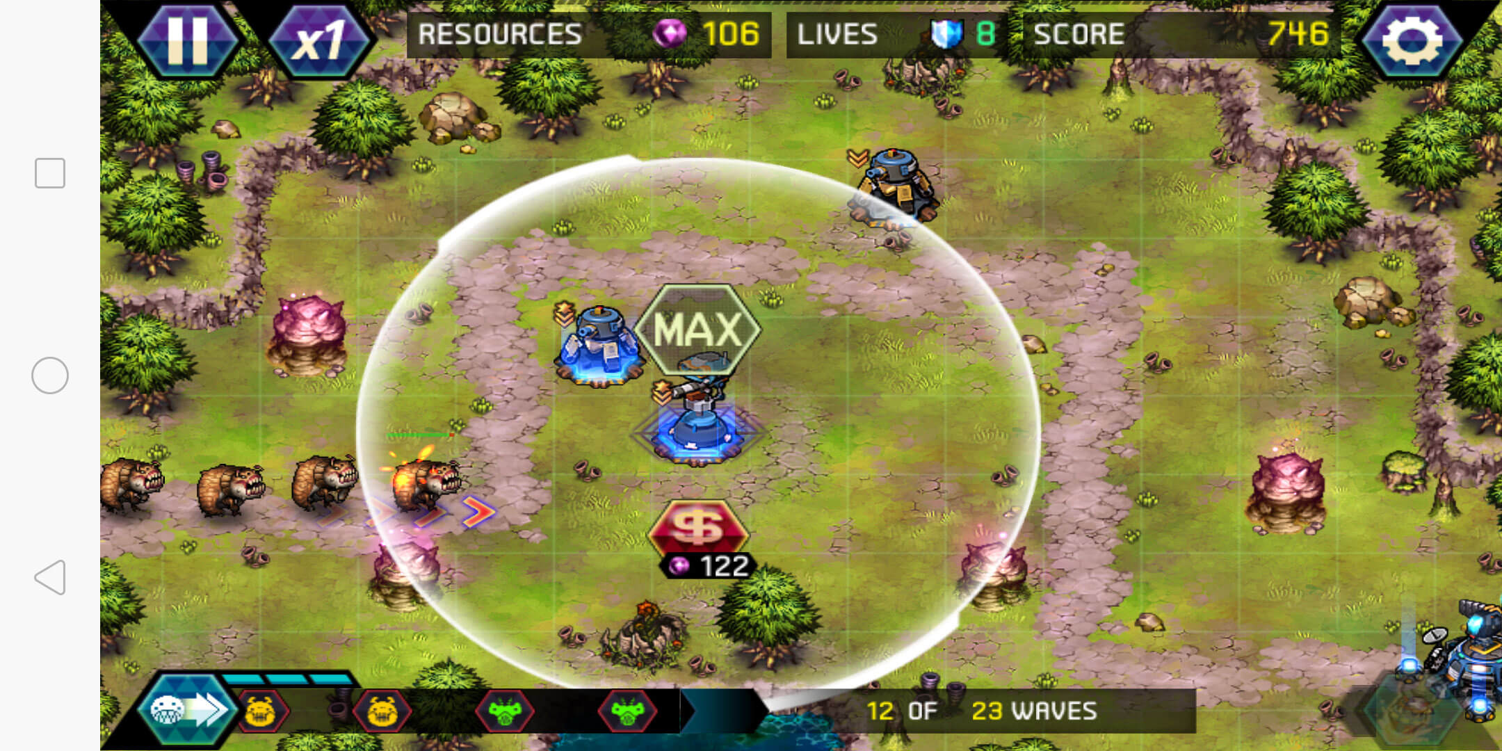 Download Tower Defense: Infinite War android on PC