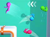 Jumping between walls in Run Race 3D Run Race 3D jumping between walls