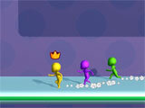 Intense race in Run Race 3D Run Race 3D intense race