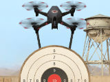 Flying Drone in Shooting World Flying Drone in Shooting World