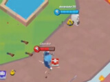 Using a grenade in Zooba Using a grenade in Zooba