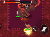 Fighting a boss in Guardian Fighting a boss in Guardian