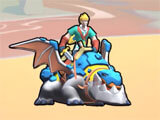 Main menu of Dragon Brawlers Dragon Brawlers main menu