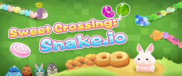 Sweet Crossing: Snake.io Best Gameplay