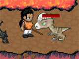 Fighting dinosaurs in Survival RPG 3 – Lost in Time Survival RPG 3 – Lost in Time fighting dinosaurs