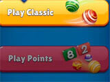 Main menu in Marble Clash Main menu in the game