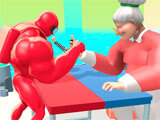 Boss fight in Muscle Rush Muscle Rush boss fight