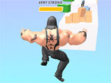 Jumping high in Muscle Rush Muscle Rush jumping high