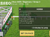 Before a race in Hooves Reloaded Before a race in Hooves Reloaded
