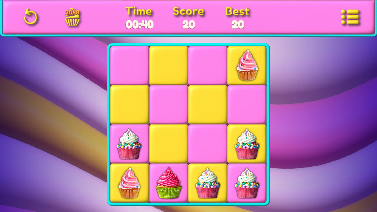 2048 Cupcakes  Play Online Now