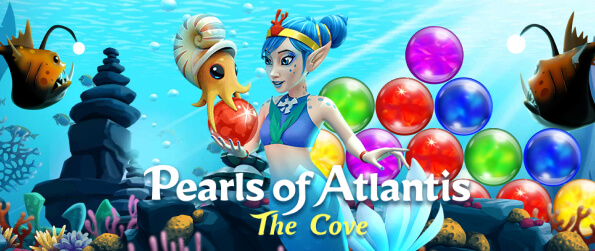 Pearls of Atlantis: The Cove - Color match in a whole new way as you dive deep to restore the Cove to its former glory in this astounding bubble shooter games. 