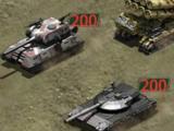 A tank column in Steel Avengers