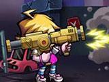 Zombie Diary: Rocket launcher in action