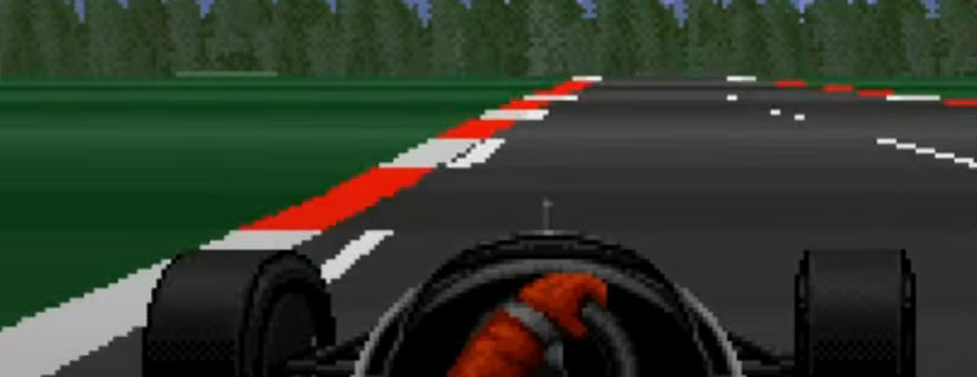 Jeu Mega Drive - Indy Car feat Nigel Mansell - Sega Megadrive