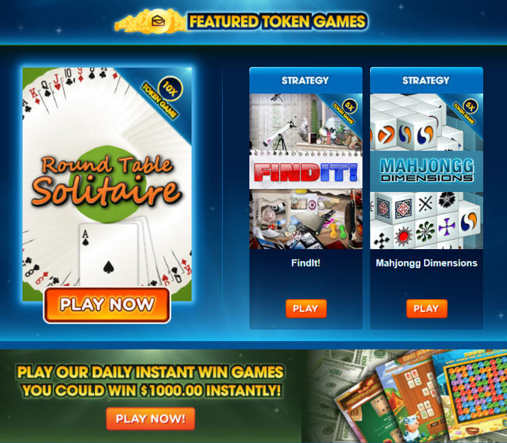 PCH Games: Play Token Games and Win Sweepstakes' Cash Prizes