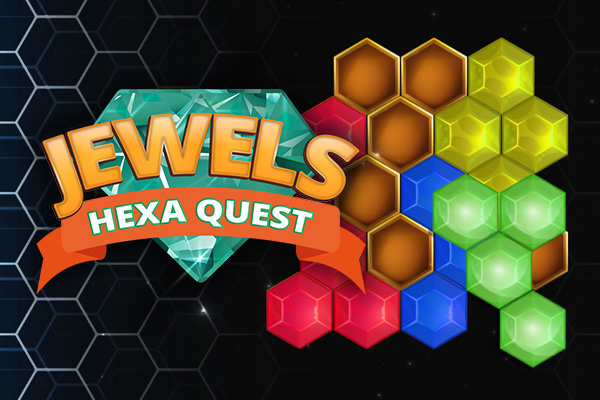 Jewels Hexa Quest - Boomer Games