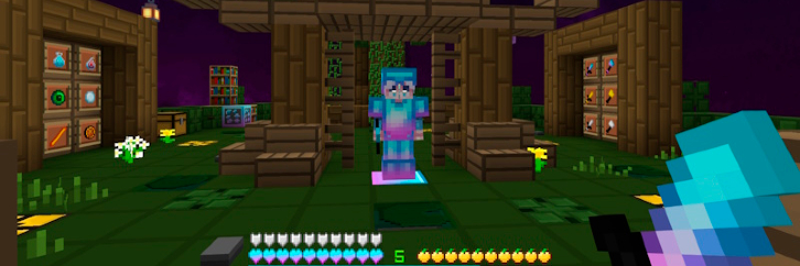Battle it out using the Cotton Candy texture pack Battle it out using the Cotton Candy texture pack