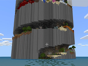 Tall tower in Parkour Spiral