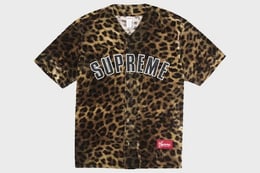 Supreme Velvet Baseball Jersey thumb