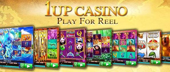 1Up Casino - Disfruta de un divertido juego de tragamonedas con una amplia gama de máquinas y juegos para que usted pueda elegir.
