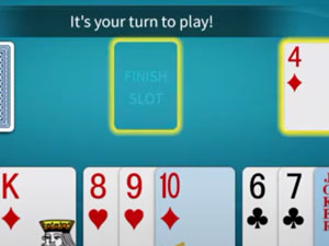 Making a move in Rummy Palace